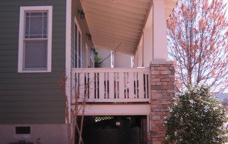 1100 Gallon Tank Under The Porch. | Higher Ground Chattanooga