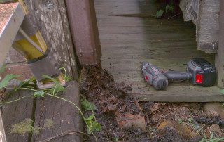 Not cleaning the downspouts can lead to costly repairs down the road | Higher Ground Chattanooga