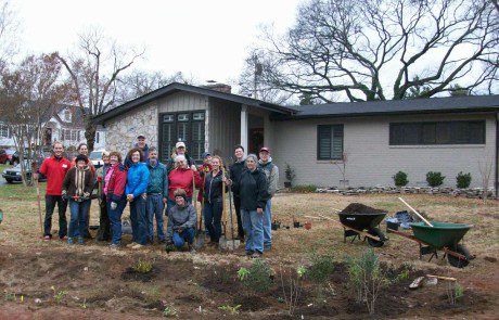 City of Chattanooga Finished Rain Garden