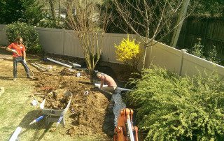 French Drain | Higher Ground Chattanooga