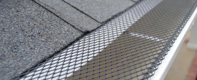 Steel mesh attached to gutter | Seamless Gutter and guard installation in Signal Mountain | Higher Ground of Chattanooga